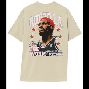 Rodzilla Beige Graphic Tee